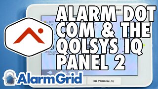 Using Alarm.com with a Qolsys IQ Panel 2