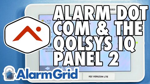 Using Alarm.com with a Qolsys IQ Panel 2