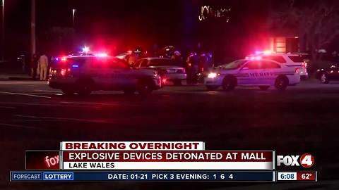 Police: 2 IEDs detonated at a Florida mall, no injuries