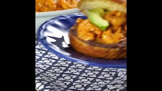 Enchipotlados Shrimp Sandwich