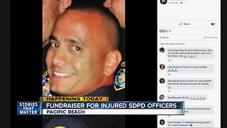 Fundraiser being held for SDPD officers injured in shooting