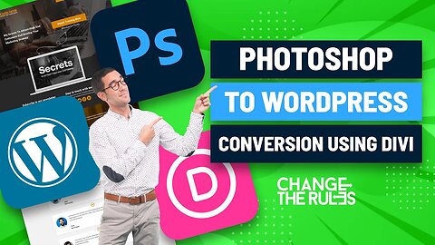 Photoshop To Wordpress Conversion Using Divi