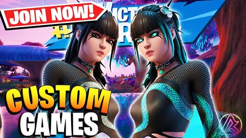 🔴 Fortnite Live Custom Games | Fashion Show - Hide & Seek - Simon Says - Scrims & More!