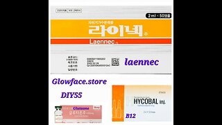 Engery glowing skin health benfits laennec growth factors Glutaone B12 Glowface.store DIY55