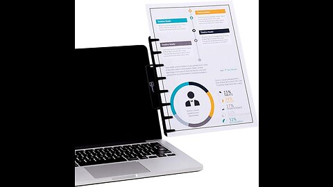 Note Tower Monitor Document Paper Holder for Typing