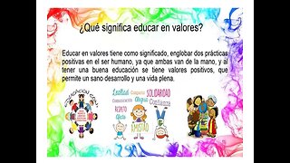 Importancia de la Educación en Valores