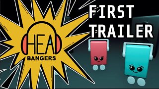 HEADBANGERS OFFICIAL TEASER TRAILER XBOX/PS/SWITCH - INDIE DEVELOPMENT WITH UNITY...