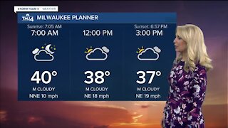 Cooler Sunday ahead with highs in the upper 30s