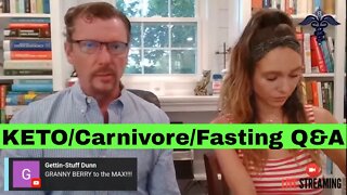 KETO/Carnivore/Fasting Q&A c Dr Ken & NeishaLovesIt
