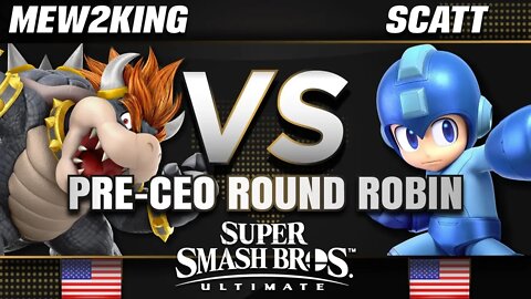 FOX | Mew2King (Bowser/Wolf/Joker) vs. ScAtt (Mega Man/Snake) - Pre-CEO Round-Robin