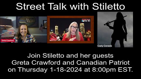 Street Talk with Stiletto 1-18-2024
