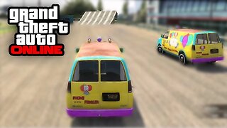 GTA 5 Funny Moments - Insane Clown Race - Fails In GTA 5 Online ! "GTA V Online Fails"