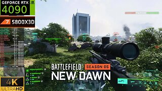 Battlefield 2042 | 4K Ultra, Ray Tracing ON/OFF | RTX 4090 | Ryzen 7 5800X3D | Season 5 Control