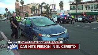 Woman hit by car in El Cerrito area
