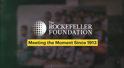 Rockefeller Foundation Boasted of Plan to "Transform America's Food System" in 2020