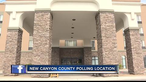 Canyon County Polling Location Changed