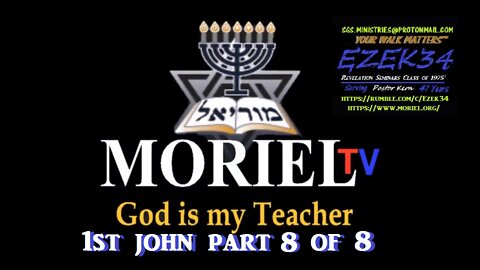 1st John Part-8 of 8 Zoom Bible Study with Jacob-Prasch