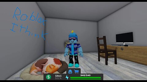 Playing a roblox game about streaming while streaming W/ sealboy448