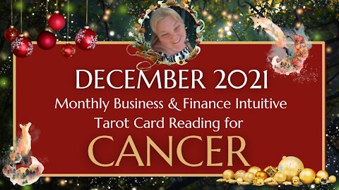 ♋ CANCER 🦀 | DECEMBER 2021 🎄 | You’re a QUEEN! 👑 | General BUSINESS & MONEY Tarot Reading