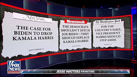 Watters: Kamala Survived Her Coup and Joe Didn't