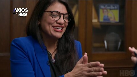 Rep Tlaib Laughs When Confronted On Abolishing Filibuster