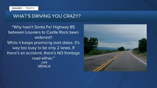 What's Driving You Crazy? When will Santa Fe Drive get widened?