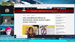 How The UK’s Anti BDS Bill Affront To Democratic Values - Attorney (clip)