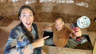 We're Putting hOles In Our flOOr! Trust Us, It's Important | Building Off-Grid