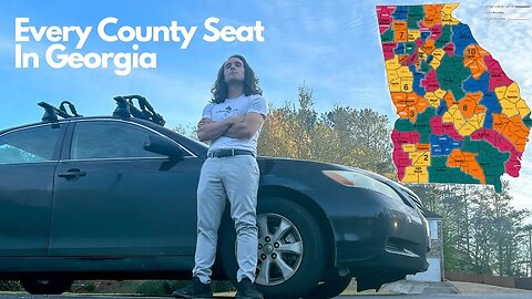 Every County Seat In Georgia | Compilation Video