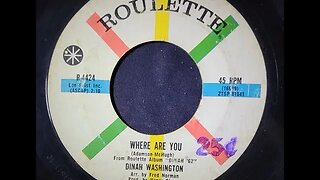 Dinah Washington – Where Are You