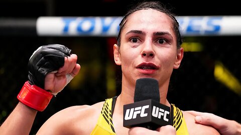 Ariane Lipski Octagon Interview | UFC Vegas 76