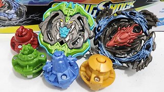 Abrindo o KIT DE MESTRE SLINGSHOCK | Beyblade Burst Turbo | Unboxing, Análise e Testes (Hasbro)