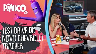 Alex Ruffo e Marina Mantega fazem test drive com o novo CHEVROLET TRACKER