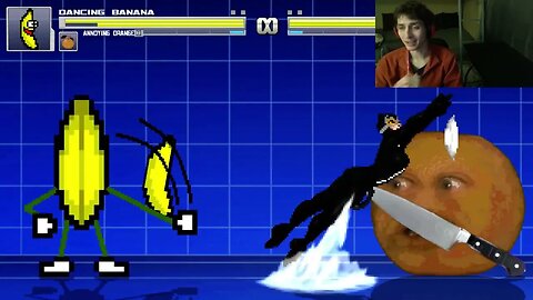 Fruit Characters (Annoying Orange And Dancing Banana) VS Catwoman In An Epic Battle In MUGEN