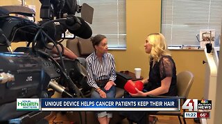 Device helps cancer patients keep their hair