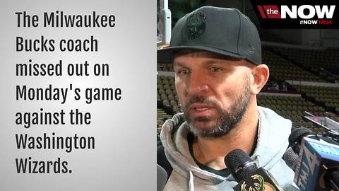 Bucks coach Jason Kidd misses game after daughter's birth