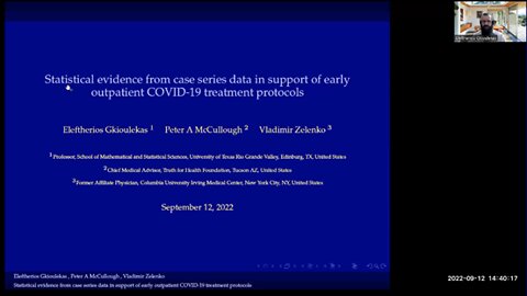 Statistical evidence from case series data in support of early outpatient COVID-19 tx protocols