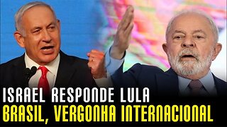 Israel condena fala vergonhosa de Lula na Espanha