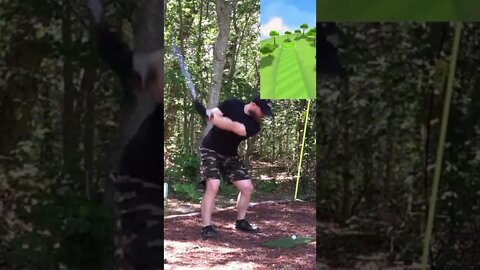 Hole 1 - Woodlake Park #Shorts #Golf #GarminR10 #SimGolf #YoutubeShorts