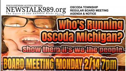 Letter to Oscoda Township: 'Why No Action on Todd Dickerson Online Threat & Abuse of FOIA Law'