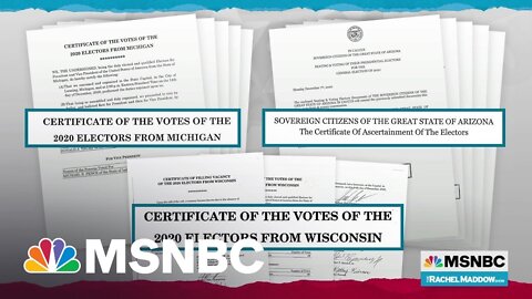 Republicans In At Least Three States Filed Forged Elector Letters