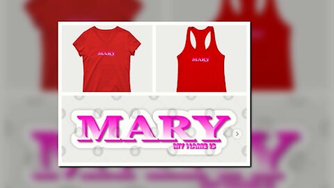 MARY. MY NAME IS MARY. SAMER BRASIL (TEEPUBLIC)