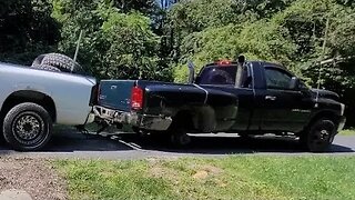 Pintle Towing A Single Cab Dually - Restoring The Dually