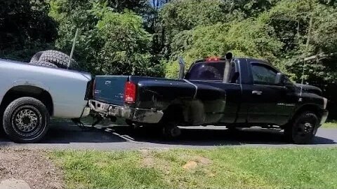 Pintle Towing A Single Cab Dually - Restoring The Dually