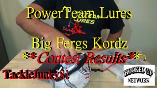 PowerTeam Lures Contest Results (TackleJunky81)