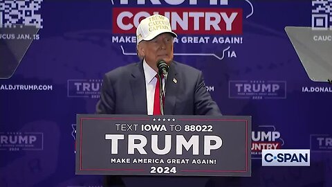 Trump Encourages Iowa Supporters to Caucus: ‘Even If You Vote and Then Pass Away, It’s Worth It’