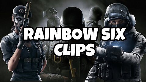 he got the luckiest kill ever! no skill required! Rainbow Six Siege Clips