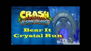 Bear It Crystal Run Nintendo Switch Gameplay - Crash Bandicoot N. Sane Trilogy