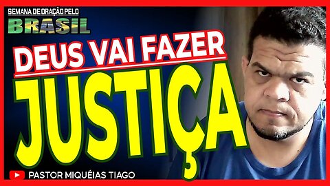 🔴Esta vindo um tempo de justiça sobre o Brasil - Pr Miquéias Tiago [LIVE #ep240]