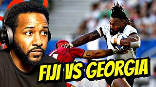 Fiji v Georgia | 2023 Rugby World Cup Highlights | Reaction!